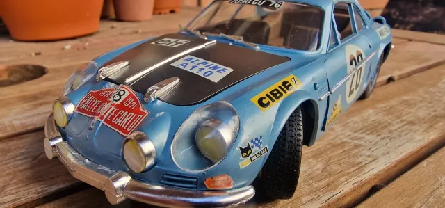 Maqueta Alpine A110 Montecarlo 1971