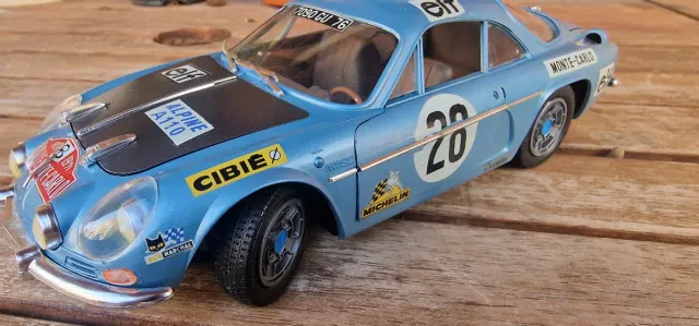 Maqueta Alpine A110 Montecarlo 1971