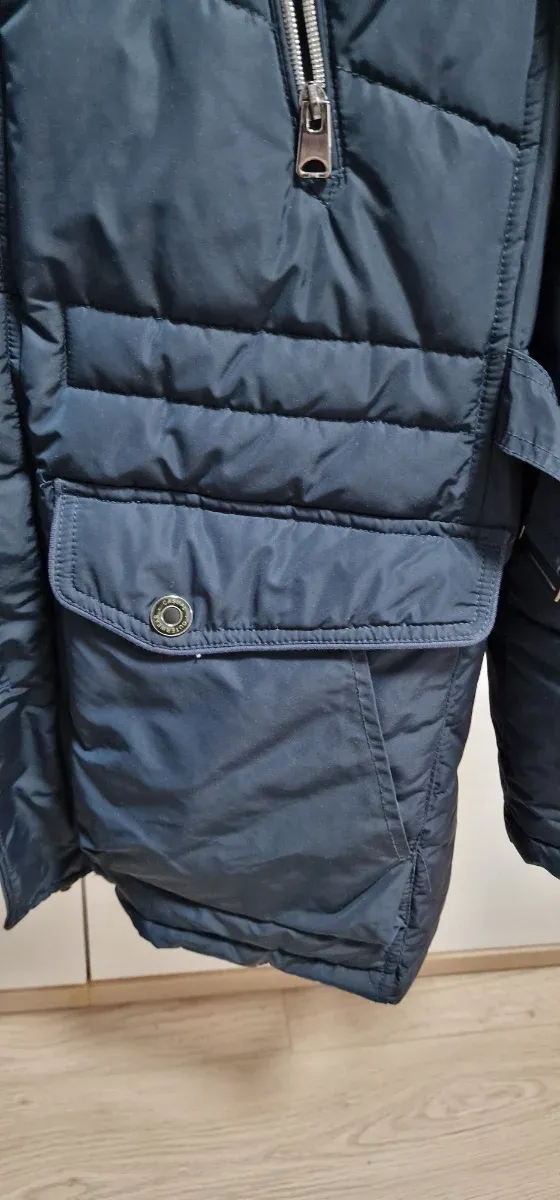 Abrigo invierno azul hombre Farfield