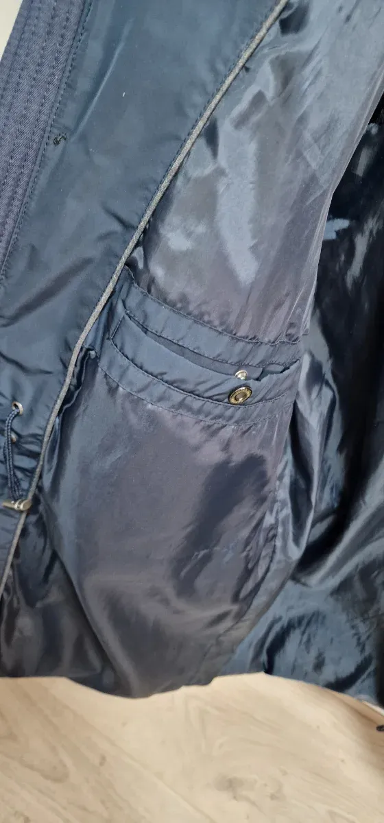 Abrigo invierno azul hombre Farfield