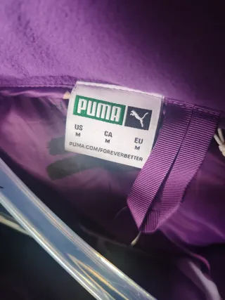 Cazadora Puffer Morada Puma