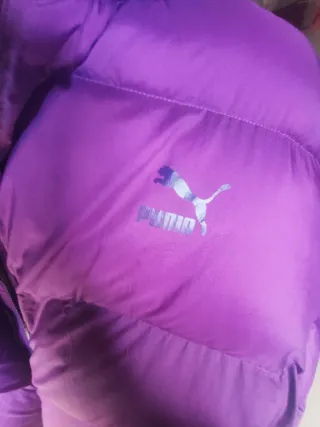Cazadora Puffer Morada Puma