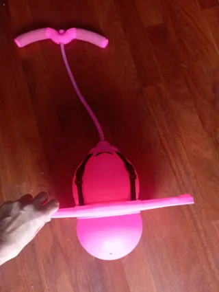 Saltador rosa para niños