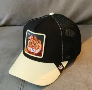 Gorra Goorin Bros King León Negra y Beige
