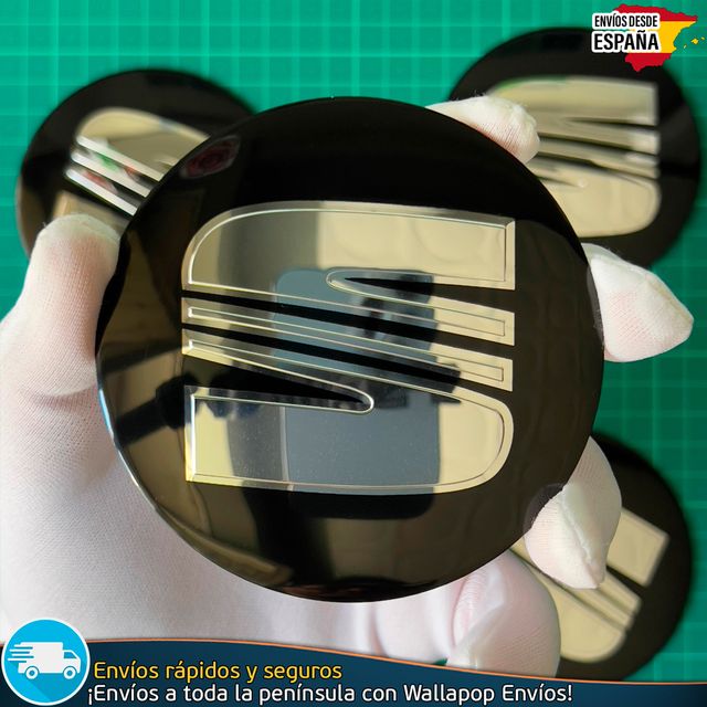 X4 Emblemas Sea 90mm Tapacubos Pegatinas Llantas