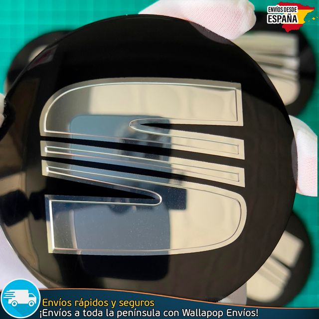 X4 Emblemas Sea 90mm Tapacubos Pegatinas Llantas