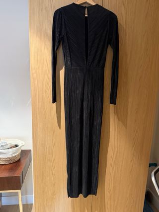 Vestido fiesta negro Zara