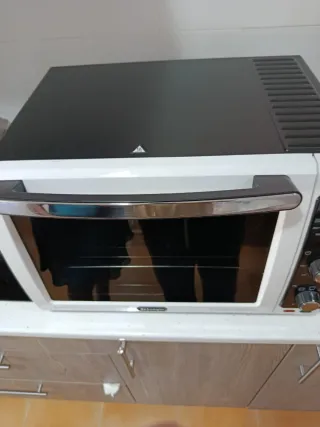 Horno Eléctrico Blanco