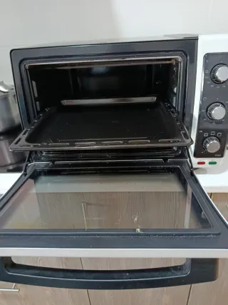 Horno Eléctrico Blanco