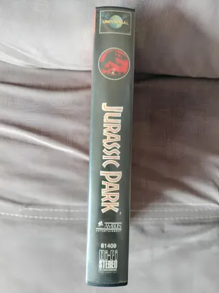 Parque Jurásico VHS Steven Spielberg