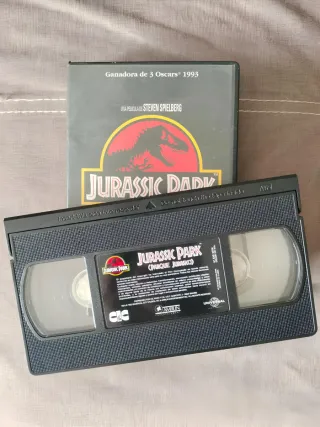 Parque Jurásico VHS Steven Spielberg