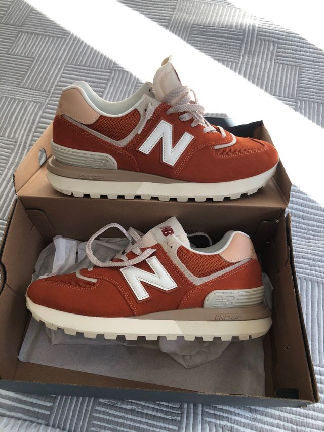 Zapatillas New Balance U574LGDO Naranja Beige