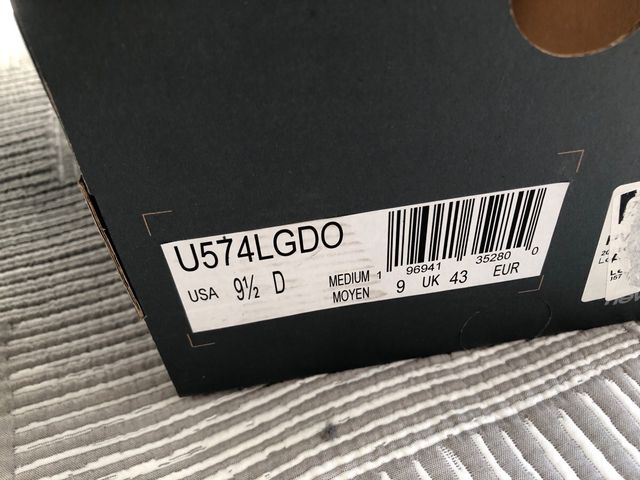 Zapatillas New Balance U574LGDO Naranja Beige