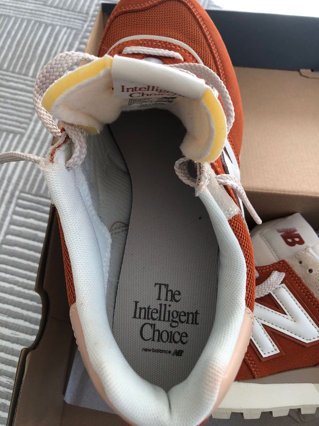 Zapatillas New Balance U574LGDO Naranja Beige