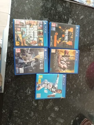 Consola PlayStation 4 Negra en muy buen estado