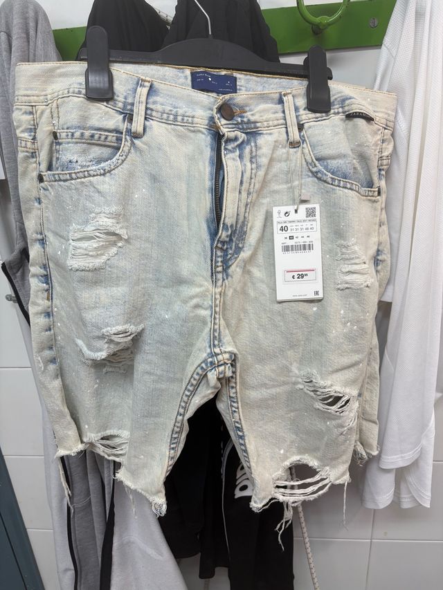 Pantalón corto Zara hombre talla 40