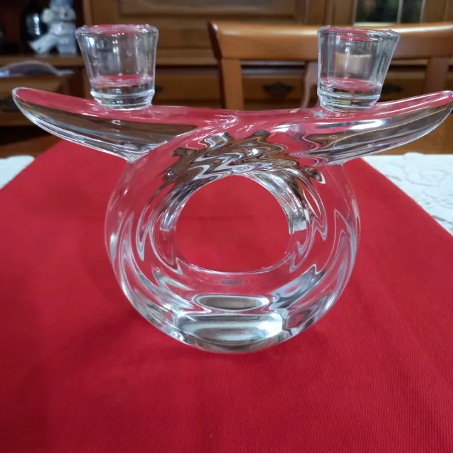 Candelabro Cristal Francés