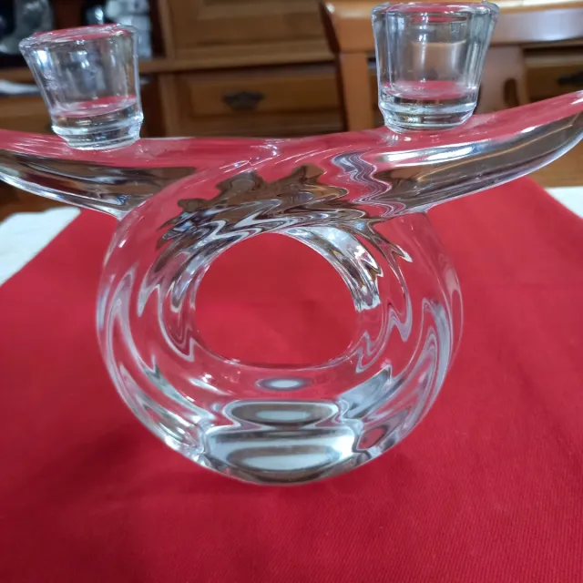 Candelabro Cristal Francés