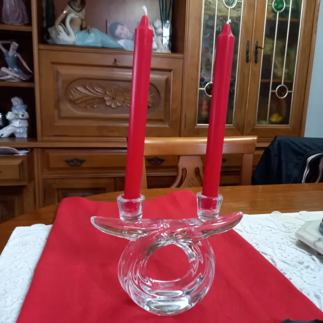 Candelabro Cristal Francés