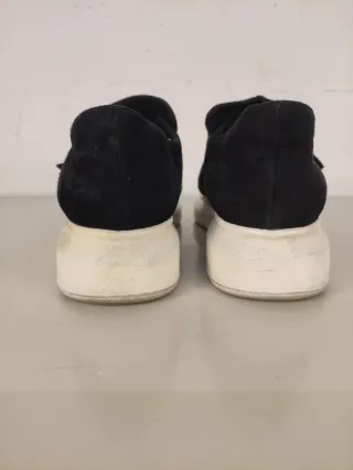 Scarpe donna nere con fibbia decorativa