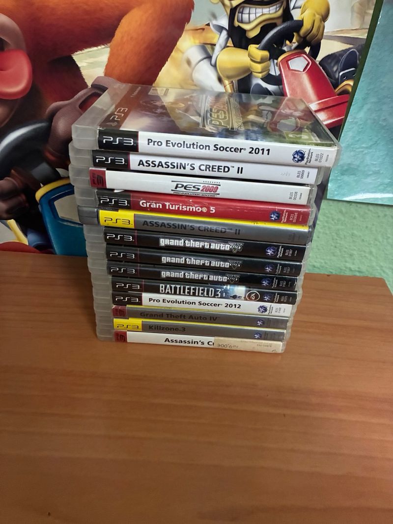 Imagen de Lote 12 Juegos PS3: GTA, Assassin's Creed, PES, GT