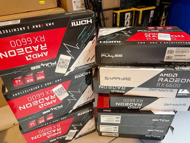 Sapphire RX 6600 Tarjeta Gráfica 8Gb Ddr6