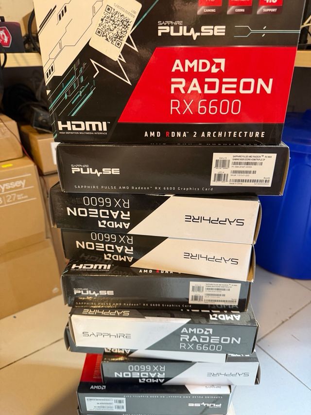 Sapphire RX 6600 Tarjeta Gráfica 8Gb Ddr6