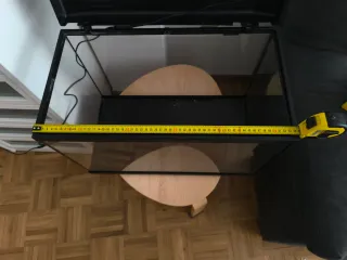 Kit pecera 45L con tapa, filtro y calentador