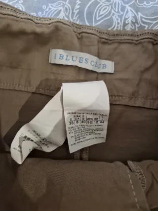 Gonna a campanna beige/marrone tg 44 italiana