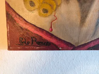 Cuadro Lienzo pintura Jesucristo Coronación Espina