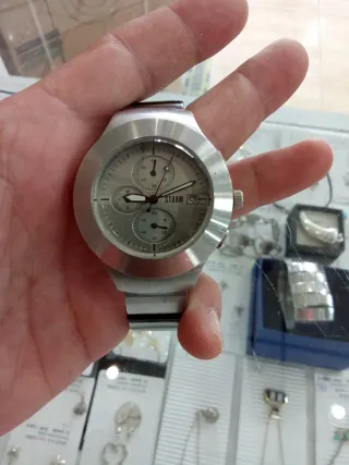 Reloj STORM Chronologic Plata/Blanco