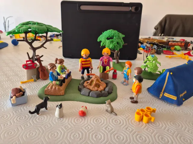 Playmobil Acampada tienda