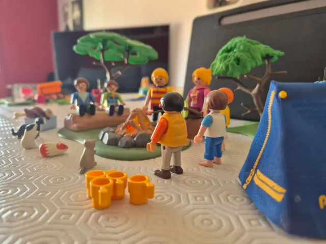 Playmobil Acampada tienda