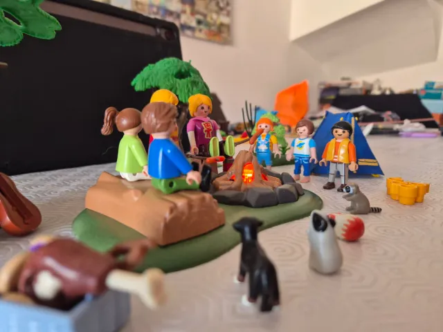 Playmobil Acampada tienda