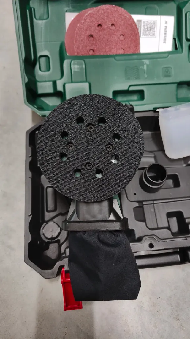 Lijadora excéntrica Parkside 20v