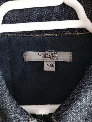 Chaqueta vaquera forrada niña