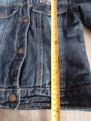 Chaqueta vaquera forrada niña