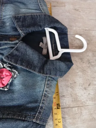 Chaqueta vaquera forrada niña