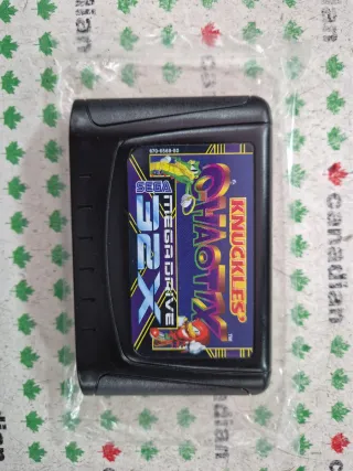 Knuckles' Chaotix Sega 32X