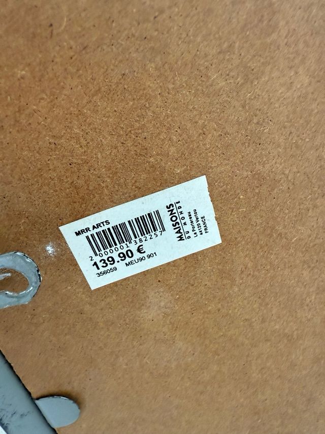 Espejo Industrial Negro y Gris no hago envíos