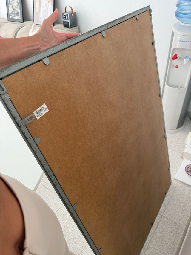 Espejo Industrial Negro y Gris no hago envíos