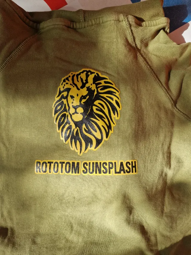 Sudadera Rototom Sunsplash 15 Años Talla M