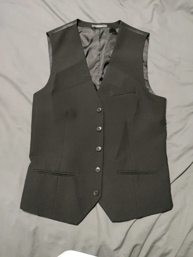 Chaleco negro talla M