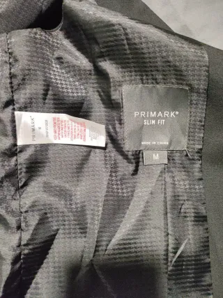 Chaleco negro talla M