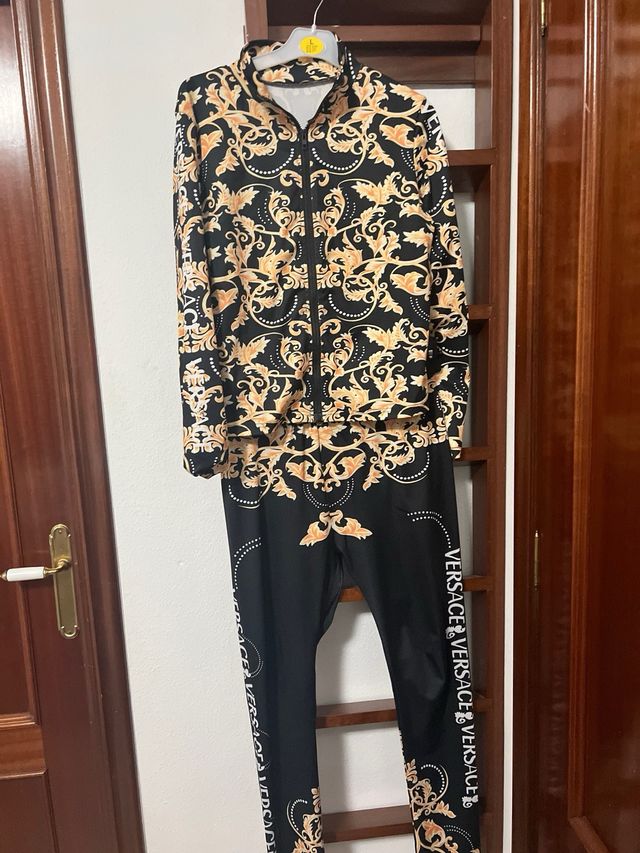 Chándal Versace Nero e Dorato