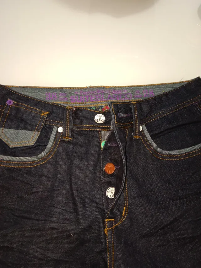 Pantalón corto vaquero hombre