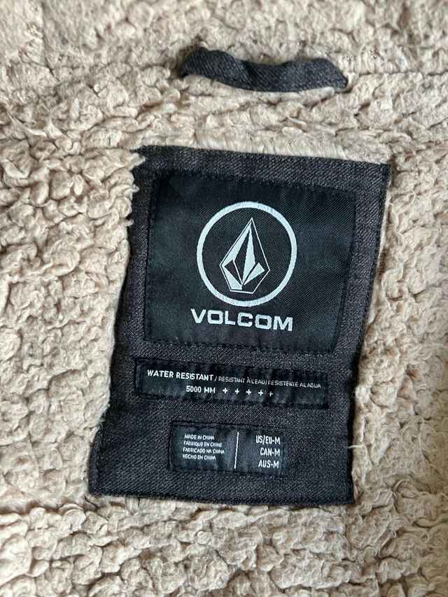 Chaqueta Parka Volcom Gris Hombre