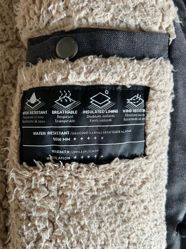 Chaqueta Parka Volcom Gris Hombre