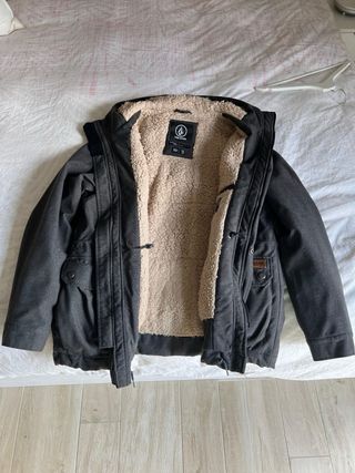 Chaqueta Parka Volcom Gris Hombre