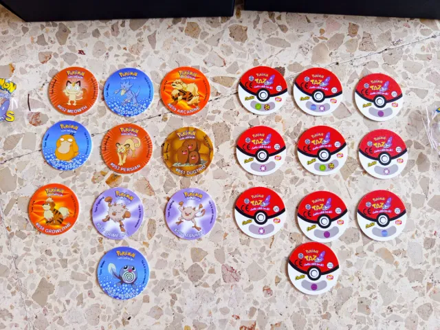 Tazos Pokémon 160 Unidades Nuevos